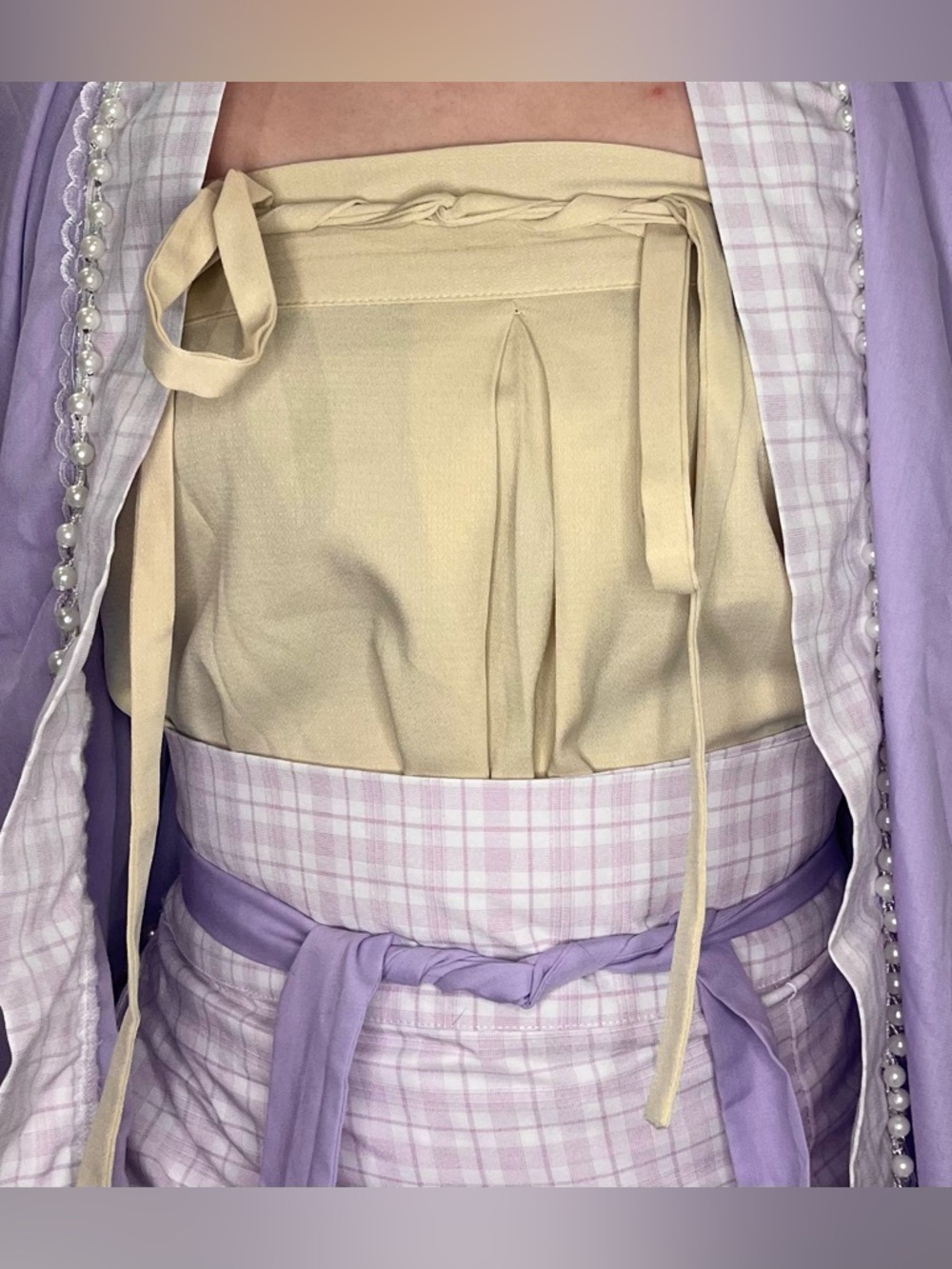 Traditional one-piece Song Mo chest wrap